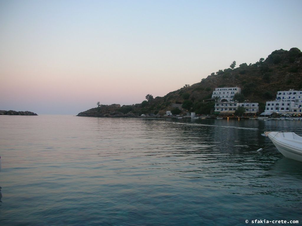 Photo report of a stay around Loutro, Sfakia, Crete in July 2009